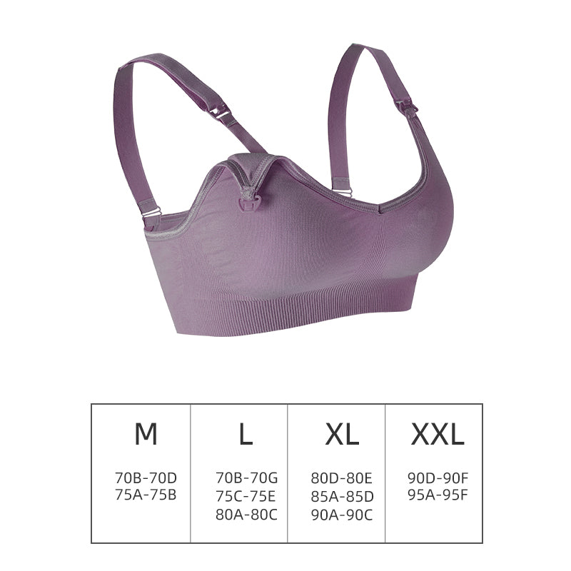 Factory Directly Cheap Wireless Maternity Bra Pregnant Women Seamless Breastfeeding Bras Push Up Breathable Nursing Bra