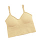 Women sports bra backless U-shaped camisole sexy removable padded yoga top wire free sports bra