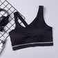New design high impact back cross straps sexy strappy back sports bra