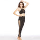 Female Sport Bra And Yoga Pants Set Sport Suit Sports Bra Legging Set Fitness Solid Seamless Yoga leggings top set
