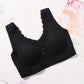 Wholesale Factory Price High Quality Comfortable Lace Bra Women Wireless Natural Latex Cup Vest Bralette Padded