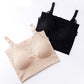 Wholesale Woman Maternity Nursing Vest Bra Large Size Pregnant Front Button Seamless Long Sling Vest Lace Breast Feeding Bra