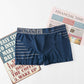 New Japanese Style Seamless Men's Boxer Briefs Letters Print Sports Running Boxer Shorts Male Mid-waist Panties