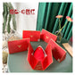 Factory Wholesale Seamless Underwear Men's Nylon Breathable Red Boxer Briefs Fashion Solid Boxer Shorts Underpants