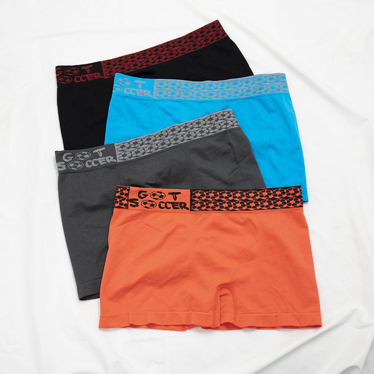 Fashion Mens Boxer Briefs Soft Classic Underpants Compressed Seamless Boxer Shorts For Men