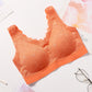 Wholesale Factory Price High Quality Comfortable Lace Bra Women Wireless Natural Latex Cup Vest Bralette Padded