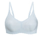 Summer Seamless Big Breasts, Small and Light Underwear, Thin Cups, Comfortable, Anti-glare, Small Rabbit Ears, No Steel Ring Bra