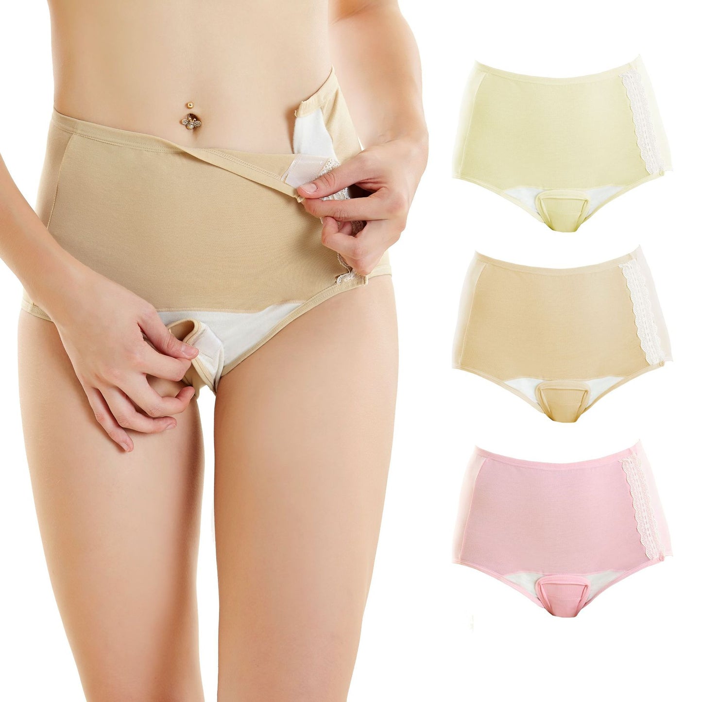 High-Quality Cotton Underwear For Prenatal Examination Puerperal Underpants Postpartum Physiological Menstrual Panties Women