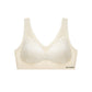 New Lace Seamless Underwear Women's Beauty Back No Steel Ring Ventilation Holes Cloth To Prevent Exposure Thin Summer Sleep Bra