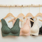 New Seamless Vest Small Chest Gathered Bra Vest Vest-style Breast Latex Underwear Female Beauty Back Bra No Steel Ring