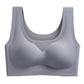 Women's Hight Quality Laser Cutting Bra Wireless Sports Yoga Sleep Removable Pad Bra Ladies Summer Breathable Underwear