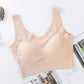 In Stock Comfortable Bralette Wireless Bra Ladies One Piece Padded Bralette Seamless Crop Top Bra For Women