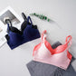 Hot sale women's underwear deep v push up bra removable padded thin cup underwire double adjustable straps seamless bra