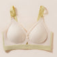 2021 New Breastfeeding Bra Wire-Free Pregnant Women's Underwear Multicolor Pregnancy Nursing Sleep Bras Front Button Closure