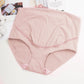 New comfortable high waist belly lift adjustable pregnant women's underwear ribbed cotton plus size maternity panties