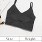 U back Removable padded chest sports Tube Top Wrapped Chest Girl Lady Vest Sexy Seamless Sport Bra
