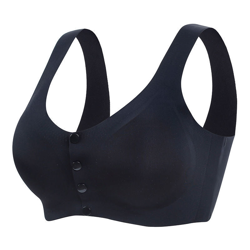 High-Quality Laser Cutting Breastfeeding Nursing Bra Removable Padded Women Wireless Natural Latex Cup Vest Bralette Plus Size