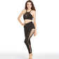 Female Sport Bra And Yoga Pants Set Sport Suit Sports Bra Legging Set Fitness Solid Seamless Yoga leggings top set