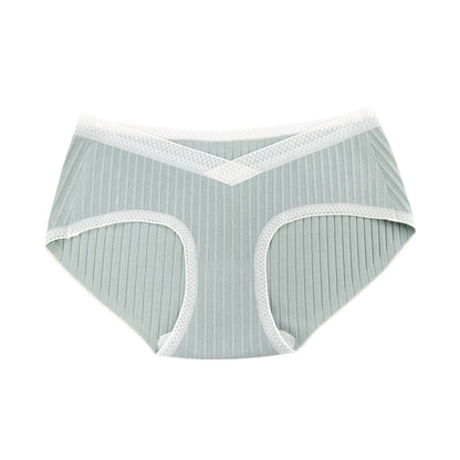 Summer new one-piece lace pregnant underwear low waist cotton ribbed large size maternity briefs