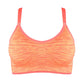 Women High Impact Push Up Underwear Tops Supportive Yoga Sports Bra Removable Pad Adjustable Straps Gym Bralette
