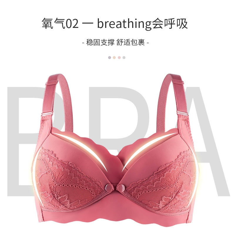 Women Maternity Bra Summer Breathable Feeding Bras Front Open Adjustable Shoulder Straps Cotton Breastfeeding Nursing Bra