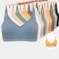 U back Removable padded chest sports Tube Top Wrapped Chest Girl Lady Vest Sexy Seamless Sport Bra