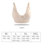 Seamless V Neck Cross-Criss Nursing Bra Breastfeeding High Elastic Wireless Removable Padded Maternity Feeding Bra