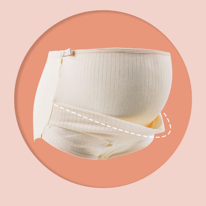 Pregnant women's underwear high waist cotton panties elastic pregnancy belly support adjustable maternity panties