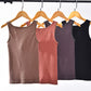 Women's winter autumn cotton terry thermal underwear stretchy slim push up shapewear lace V neck removable pad seamless vest