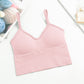 Women sports bra backless U-shaped camisole sexy removable padded yoga top wire free sports bra
